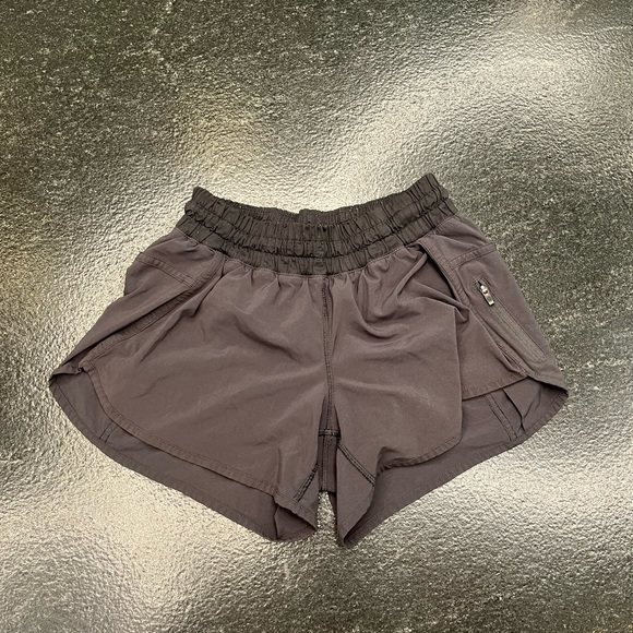 lululemon athletica Pants - lululemon Tracker running shorts, Color: Black, Size: 8